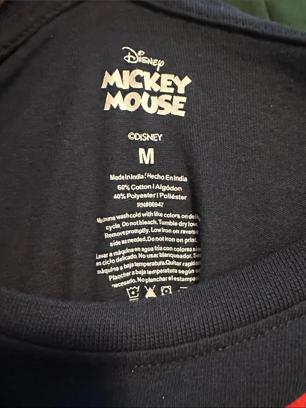 Disney Black 'Happy Haunting' Mickey Vampire Tee - Picture 4 of 4